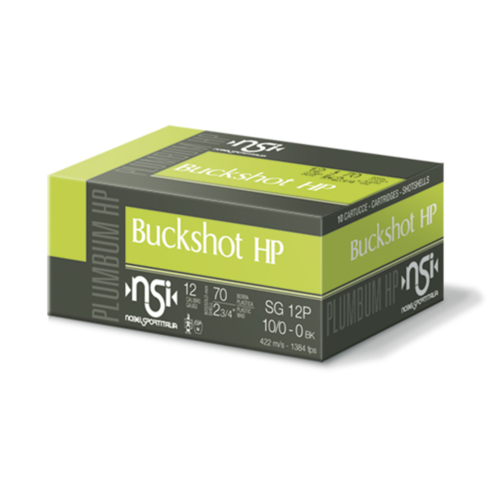 NSI Buckshot SG/LG 9 HP 12/70 46g 8,6mm