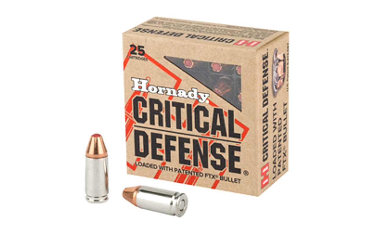 HORNADY 9 mm Critical Defense FTX 7,45g/115gr