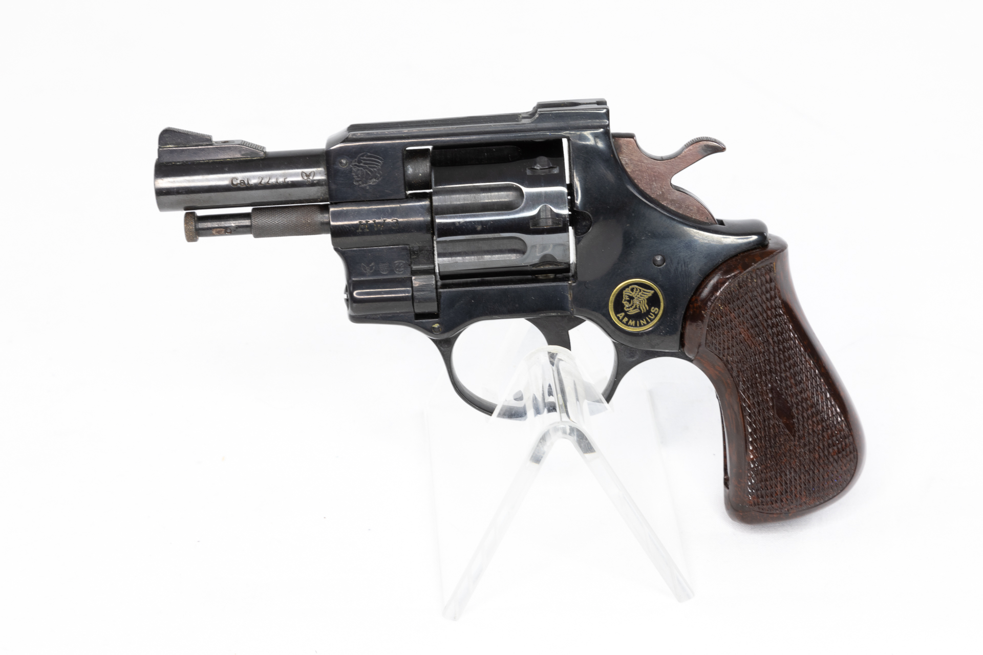 gebr. WEIHRAUCH Revolver Mod. HW3 2" Lauf, im Original Karton