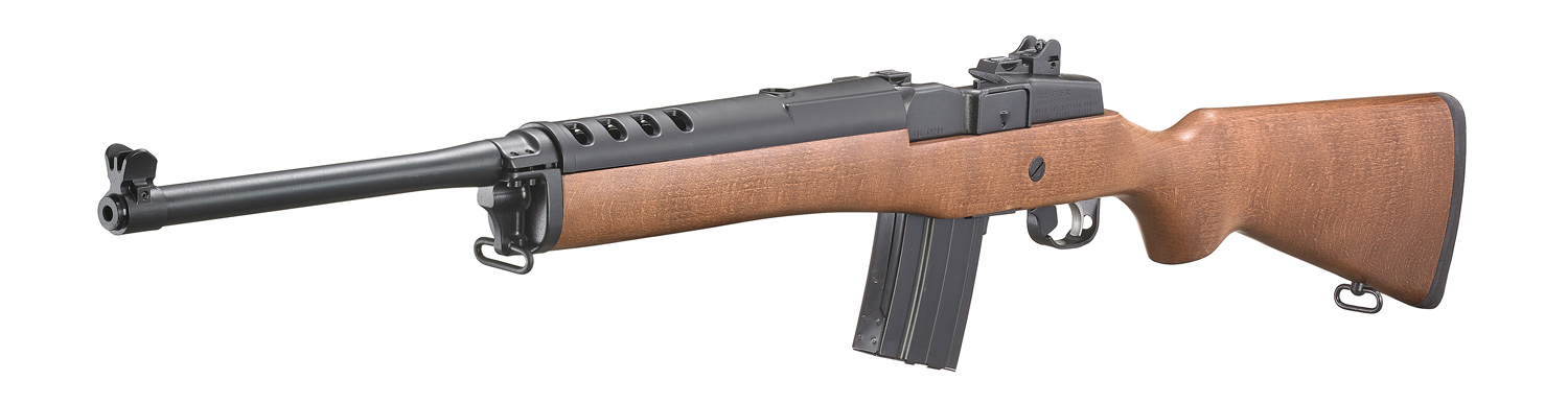 RUGER Mini-14 Ranch Blued Hardwood LL47cm .223 Rem.