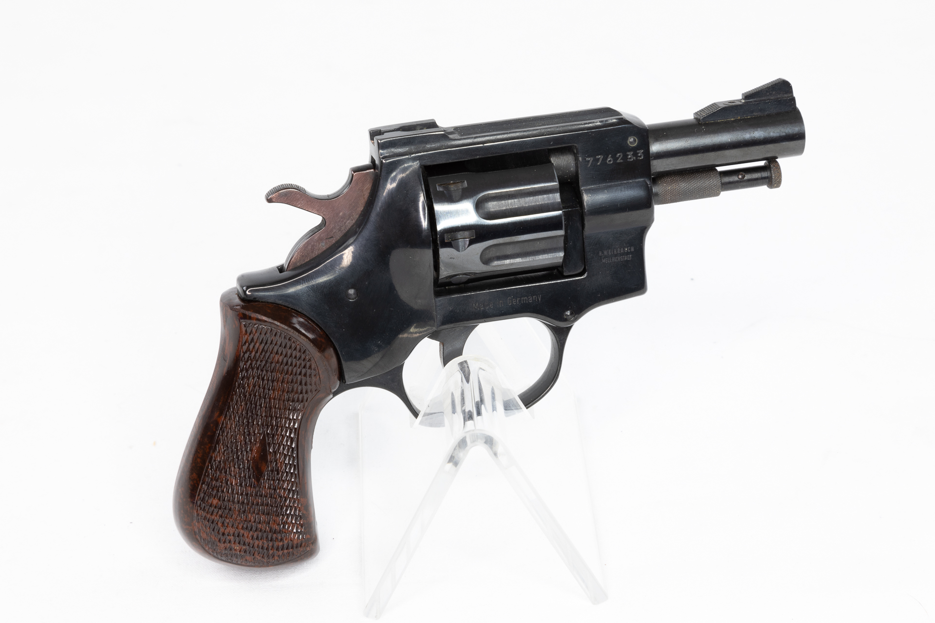 gebr. WEIHRAUCH Revolver Mod. HW3 2" Lauf, im Original Karton