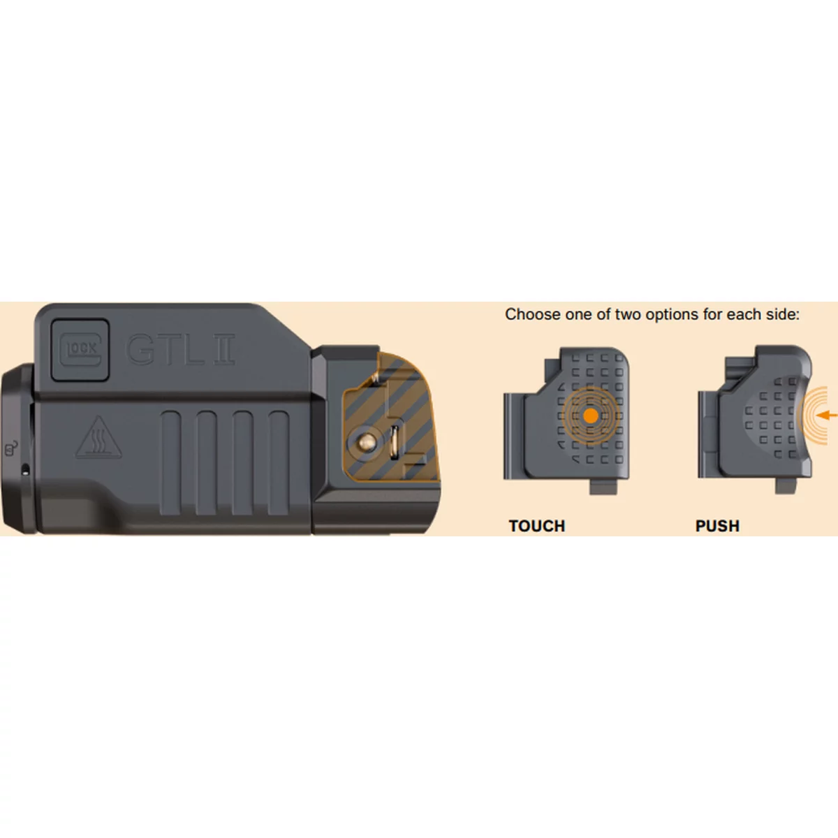 GLOCK Light Module GTL II Led 01 Set