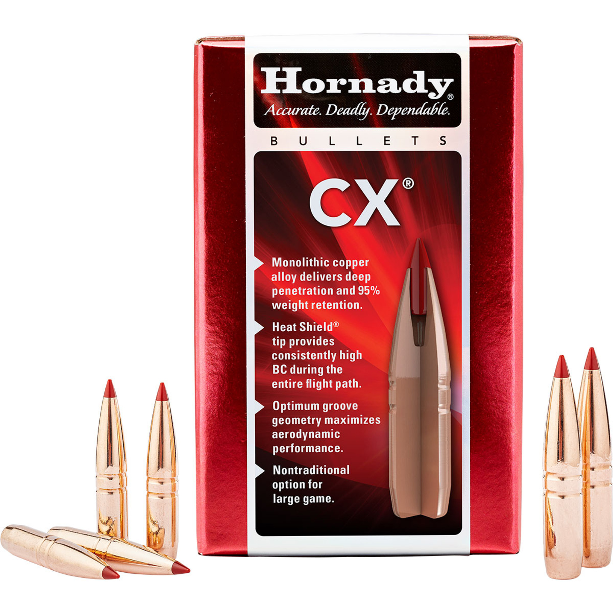 HORNADY Geschosse CX .308 Win. 9,7g/150gr