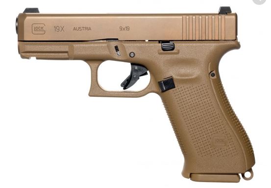 GLOCK 19X Coyote LL10,2cm 9mm Luger