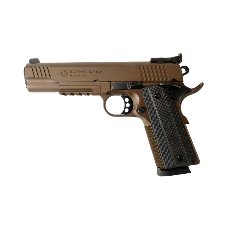 SCHMEISSER  1911 Hugo  sand LL12,7cm 9mm Luger