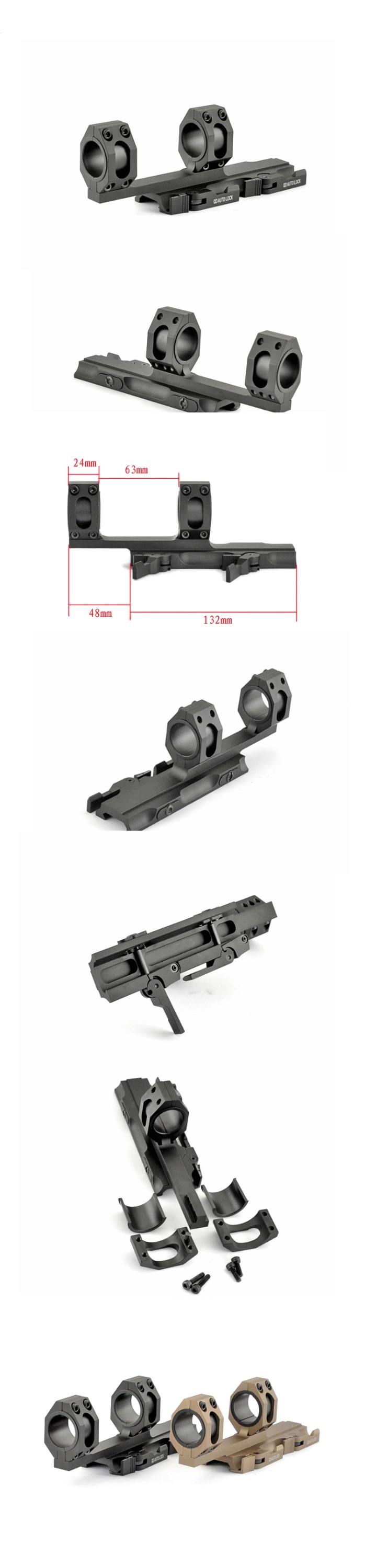 Double Ring Scope Montagen 30mm