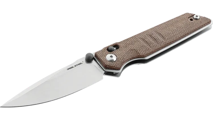 REAL STEEl Sacra Natural Micarta