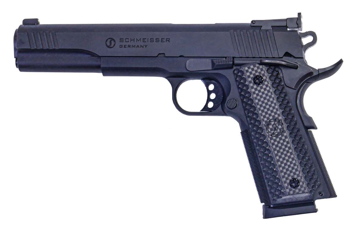 SCHMEISSER 1911 Hugo schwarz LL15,2cm .45 Auto