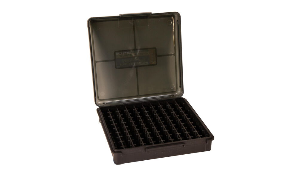 FRANKFORD ARSENAL Hinge-Top Ammo Box 10mm-.45Auto 100 Shots