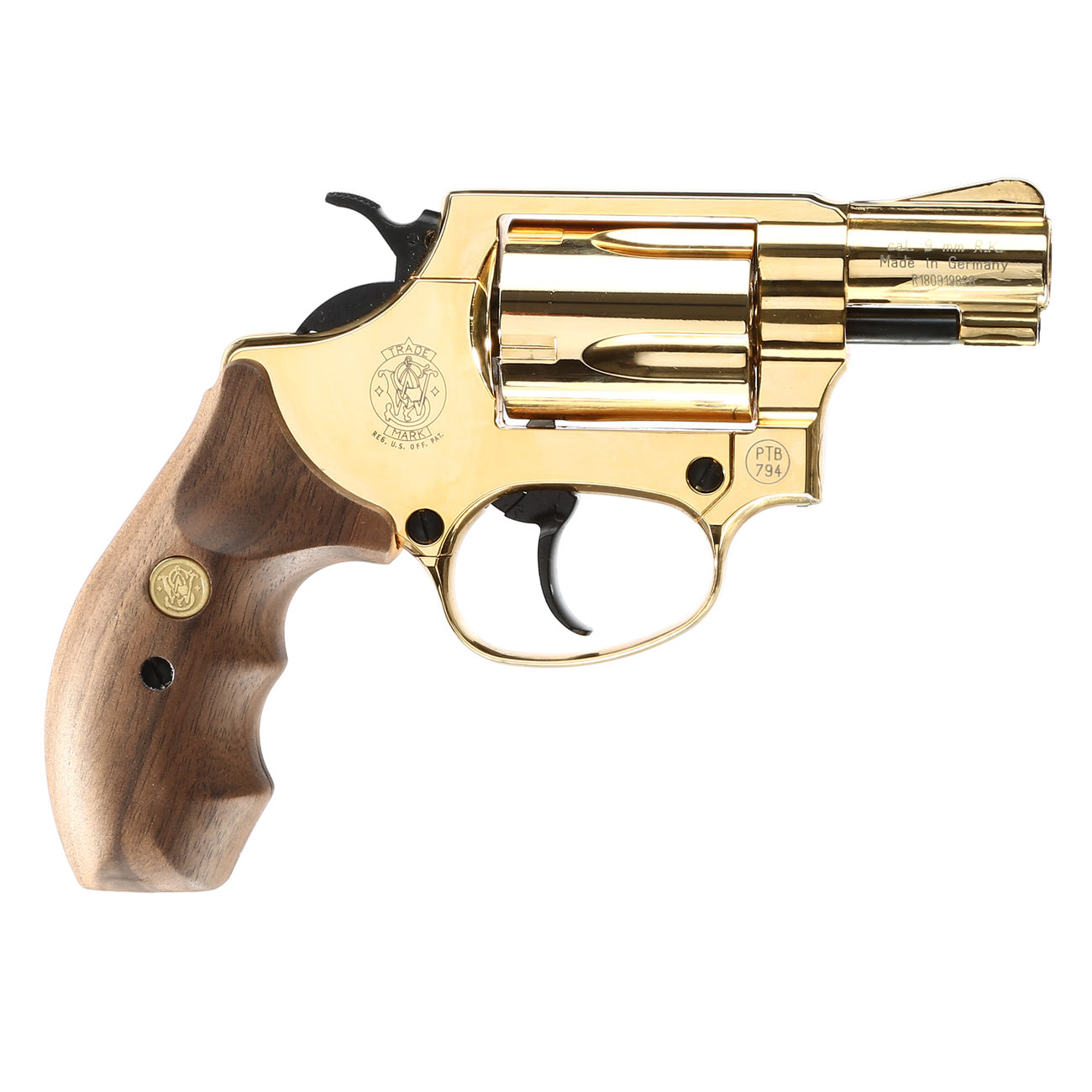 S&W Chiefs Special GOLD 24 Karat Oberfläche