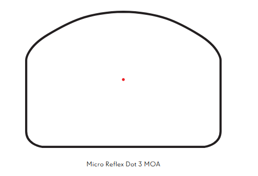 HAWKE Micro Reflex Dot 3 MOA