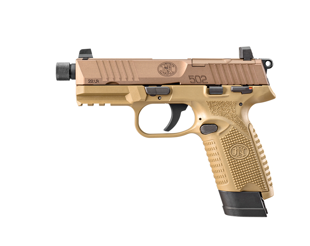 FN 502 Tactical FDE LL11,68cm .22 lr.