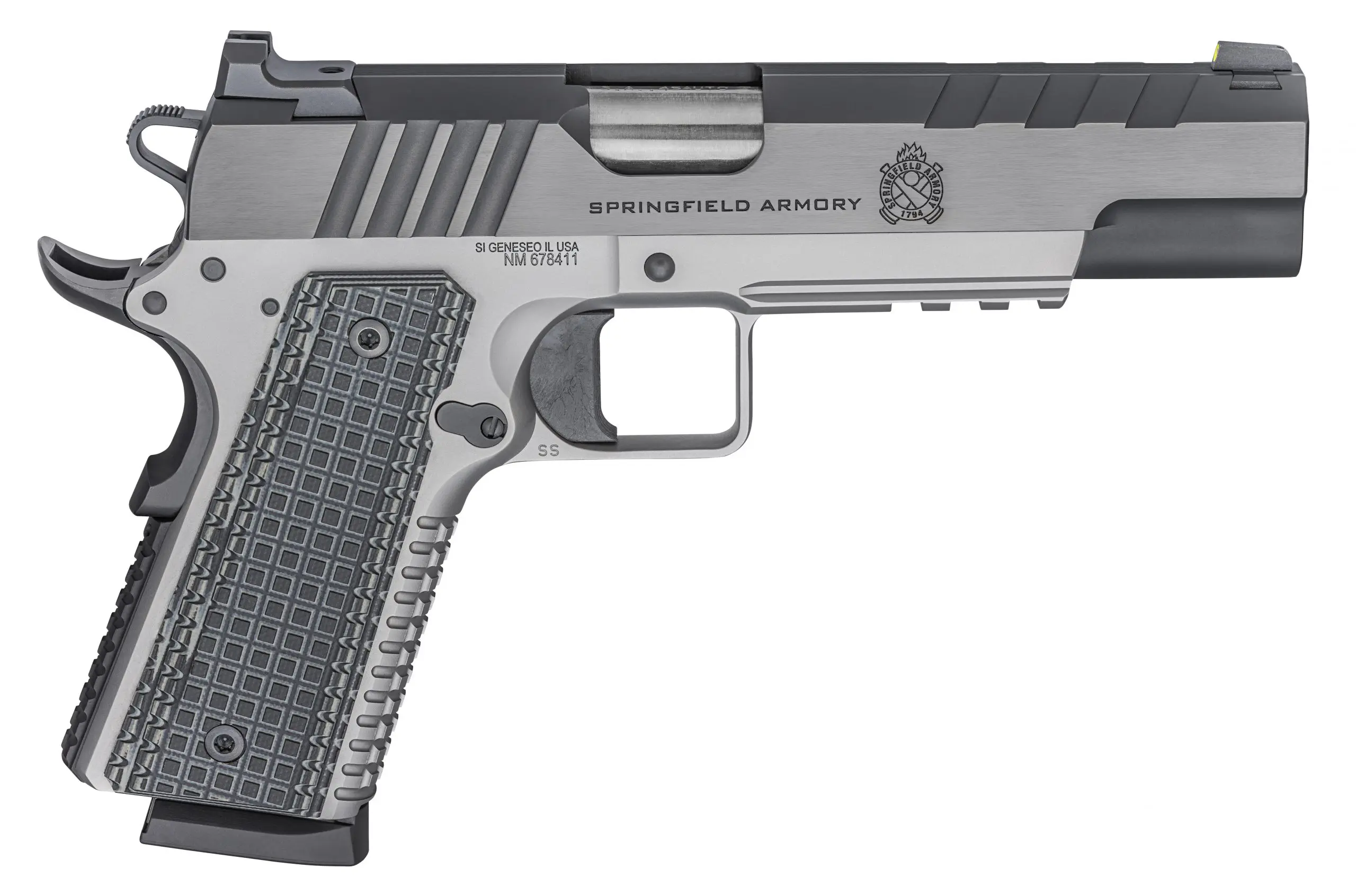 SPRINGFIELD Pistole 1911 Emissary 5,0" stainless .45 Auto