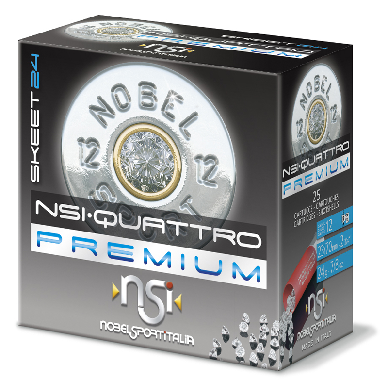 NSI 12/70 Quattro Premium Skeet 2mm 24g