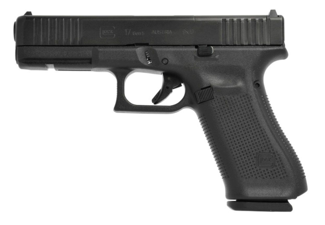 GLOCK 17 Gen 5 FS m. TRTITIUM-Visier selbstleuchtend 9mm Luger