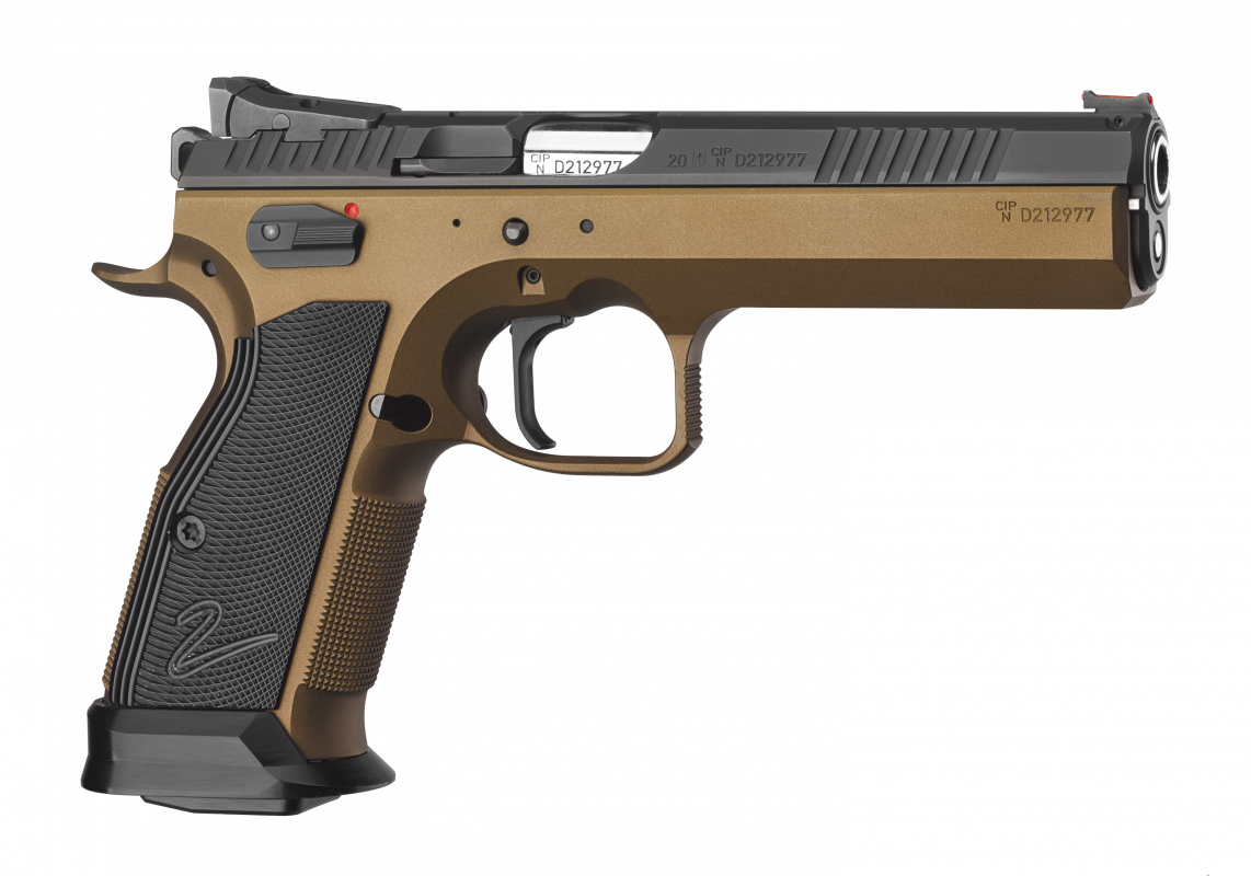 CZ 75 Tactical Sports 2 Deep Bronze LL13,4cm 9mm Luger | 9 mm Luger ...